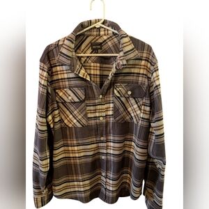 Brixton Plaid Flannel Shirt